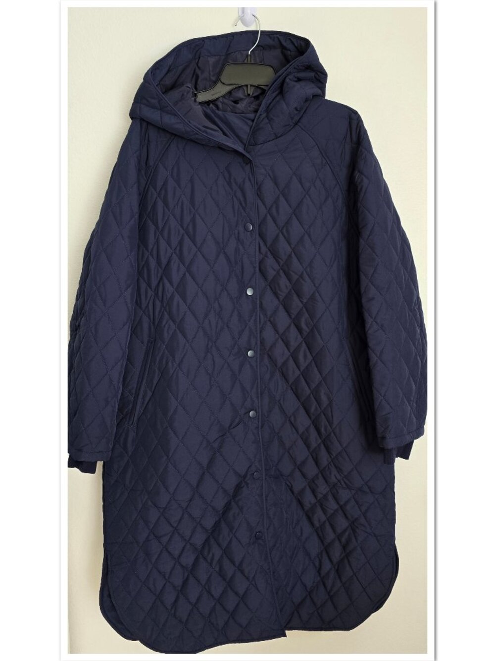 Teurkia Womens Thick Warm Long Outside Pockets Coat Hooded Parka Jacket